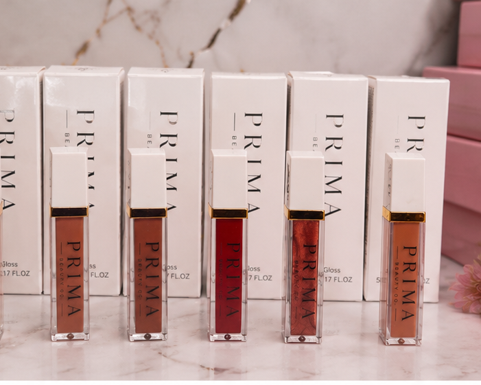 Prima Beauty Co. Signature Lip Gloss Collection